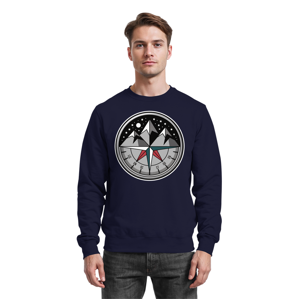 Starry compass  - Basic Sweatshirt - Arvenzo