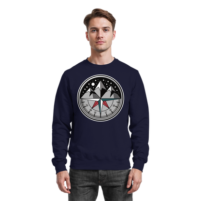 Starry compass  - Basic Sweatshirt - Arvenzo