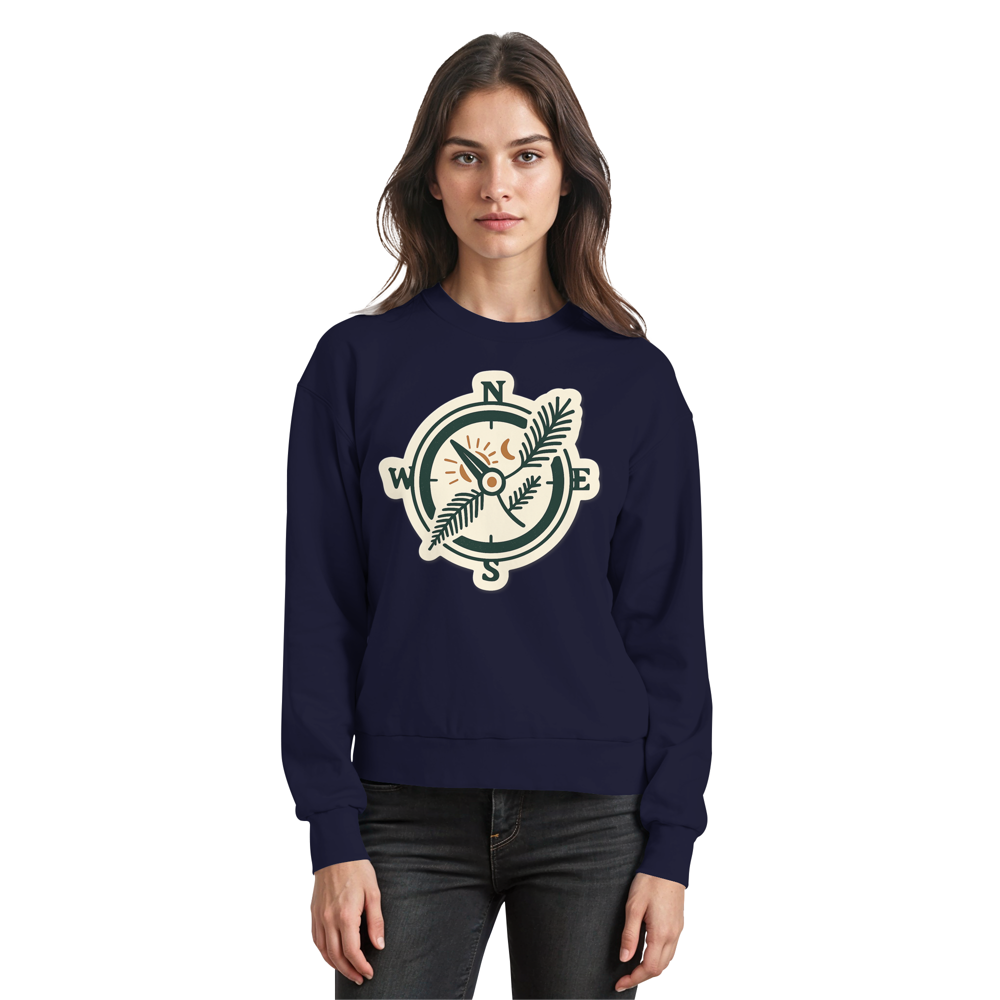 Natura Compass - Basic Sweatshirt - Arvenzo