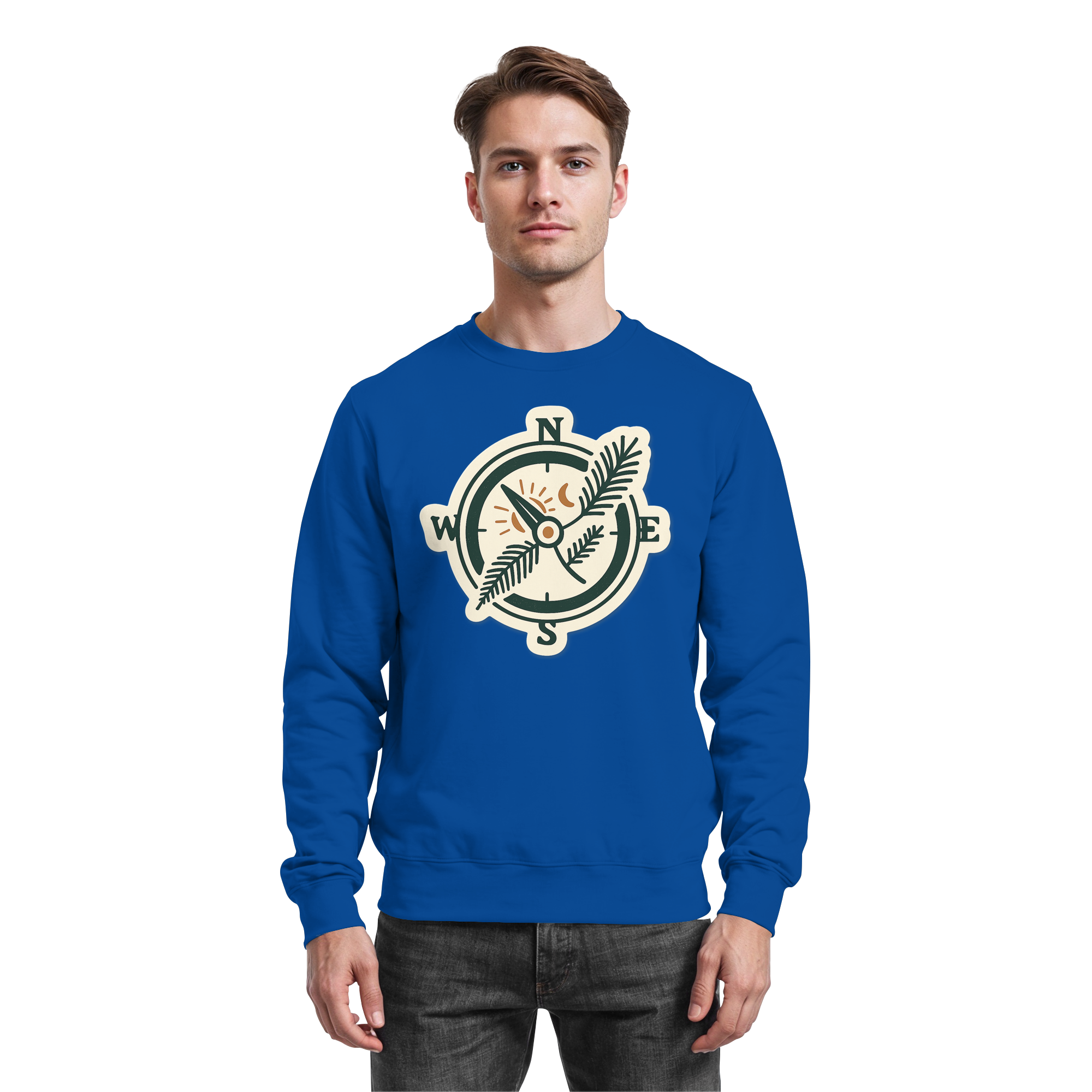 Natura Compass - Basic Sweatshirt - Arvenzo