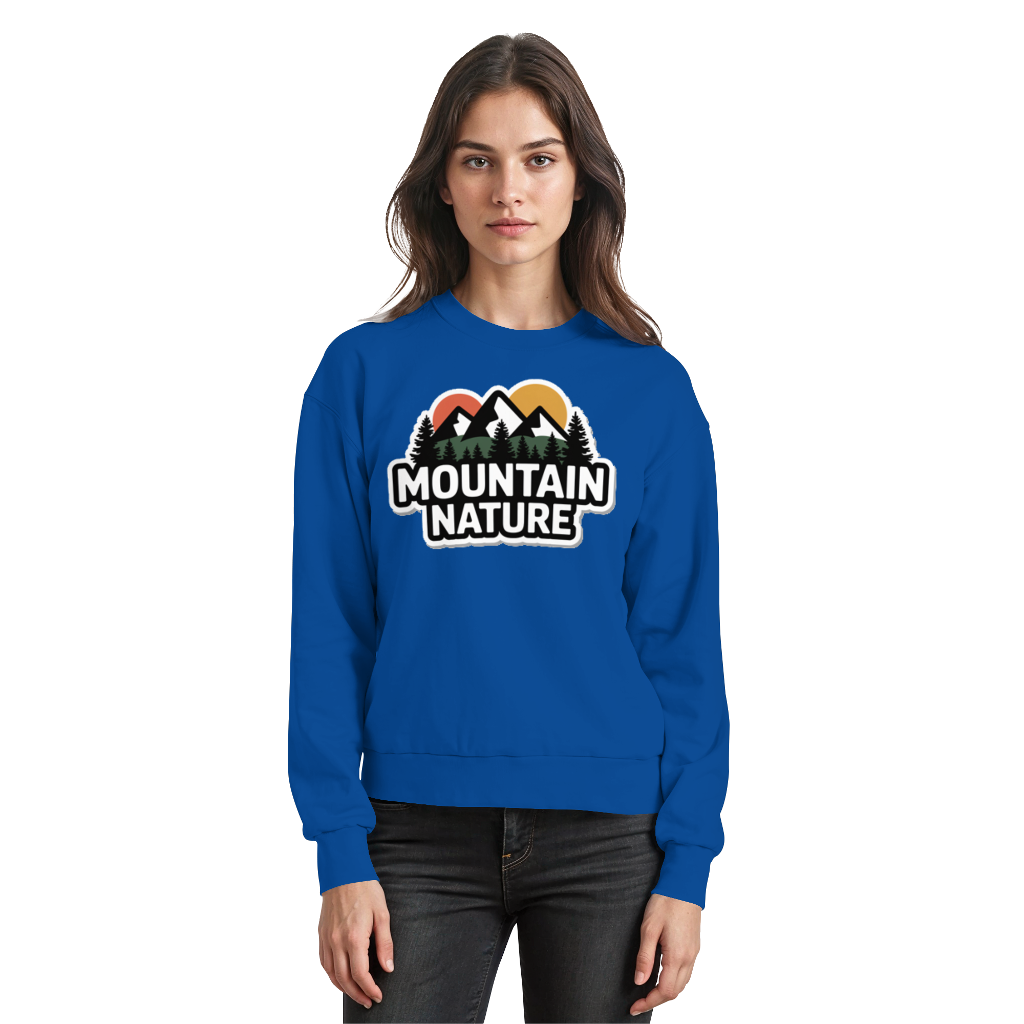 Mountain nature - Basic Sweatshirt - Arvenzo