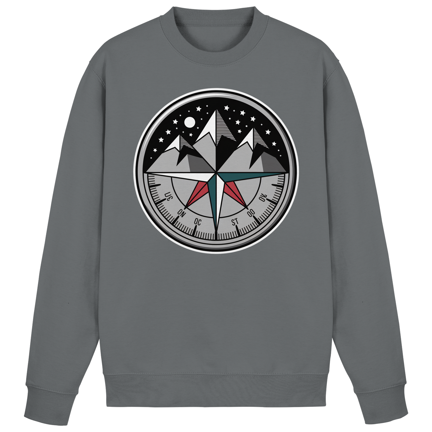 Starry compass  - Basic Sweatshirt - Arvenzo
