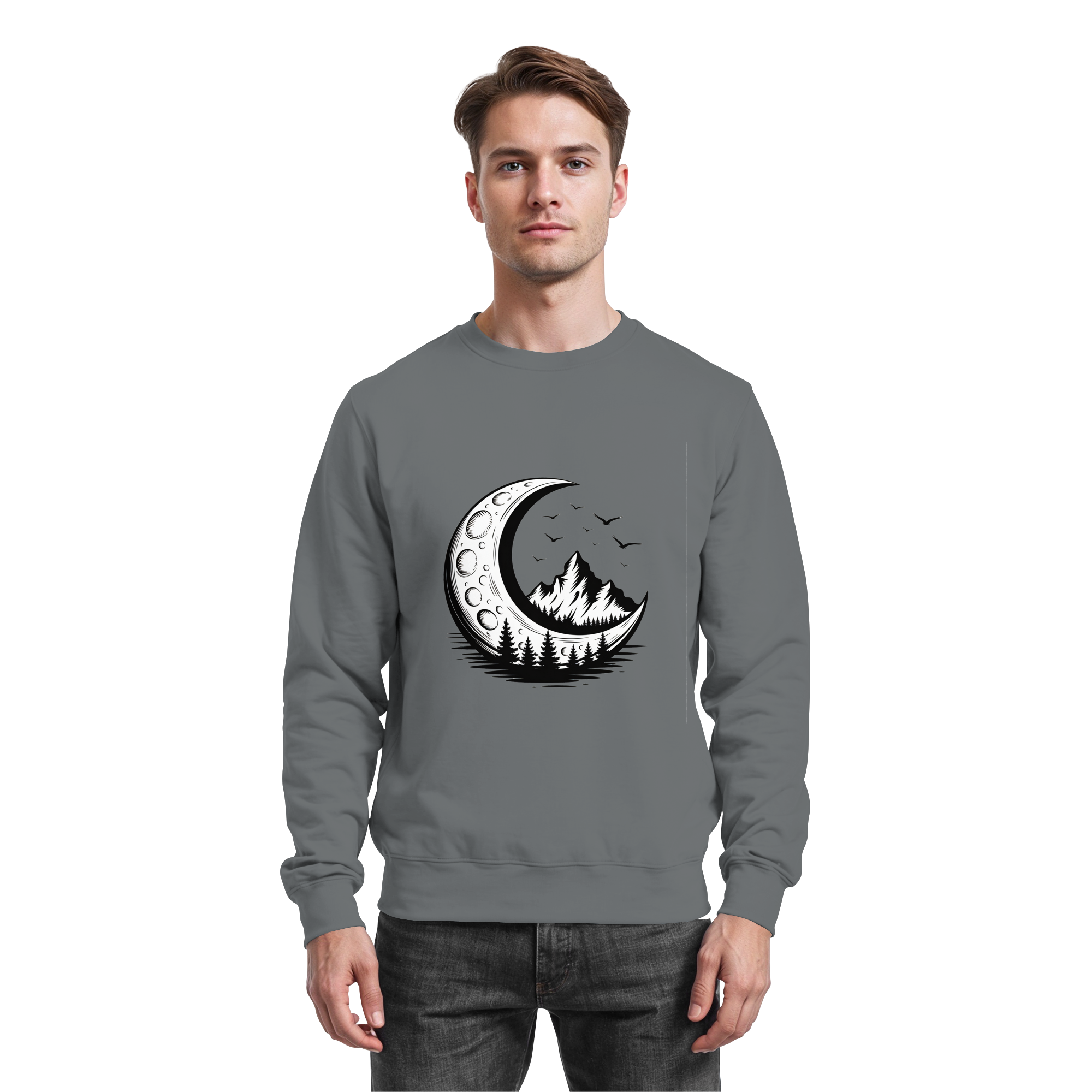 Crescent Peak Sweatshirt - Arvenzo