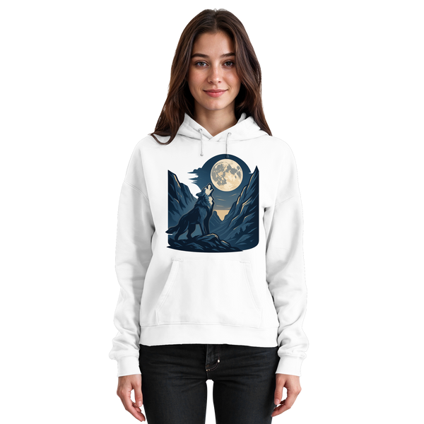 Silver Howl - Basic Unisex Hoodie