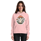 Baby pink unisex hoodie from Still Roots by Arvenzo, front view showing a cozy, casual hoodie with a simple design.