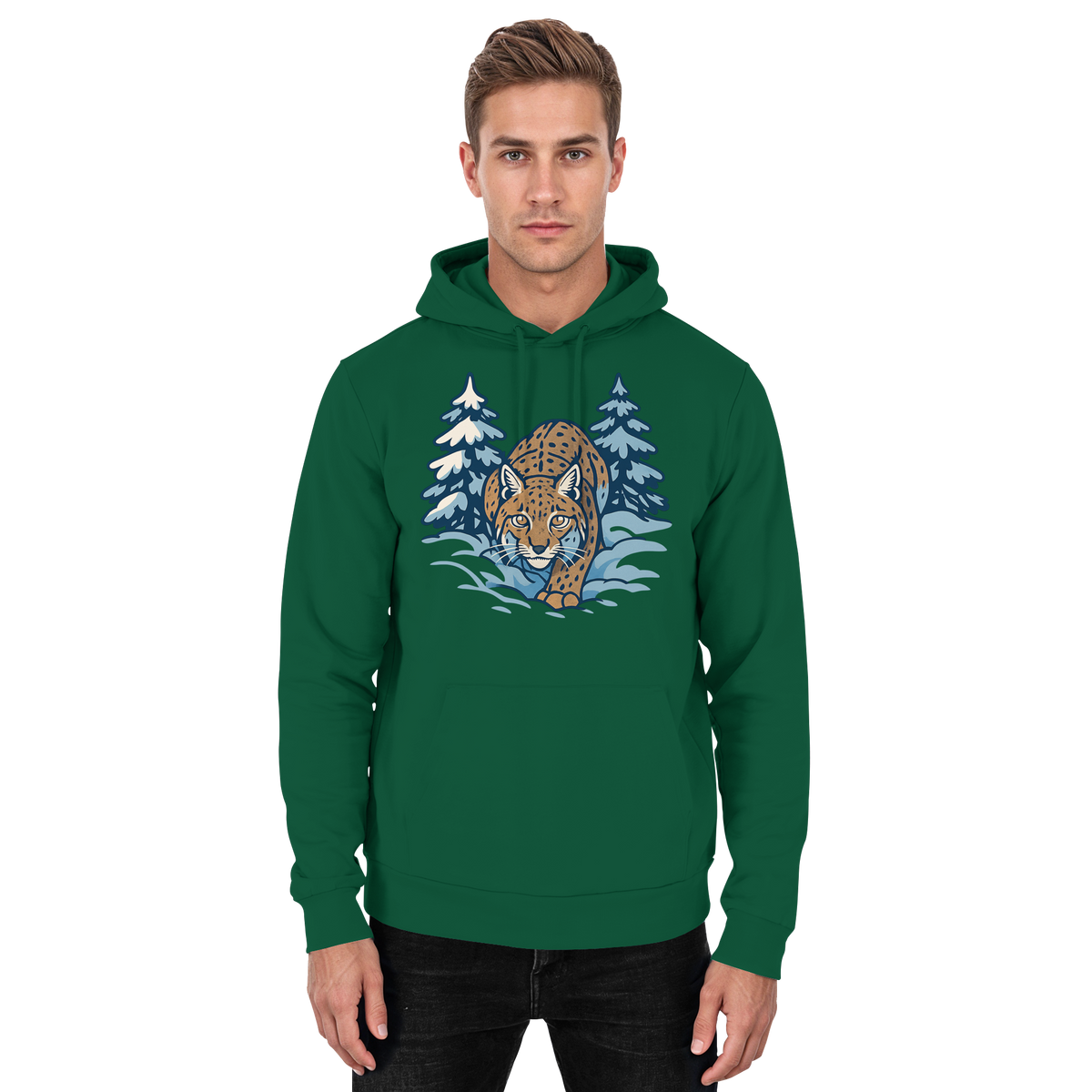 Snow Lynx Hoodie