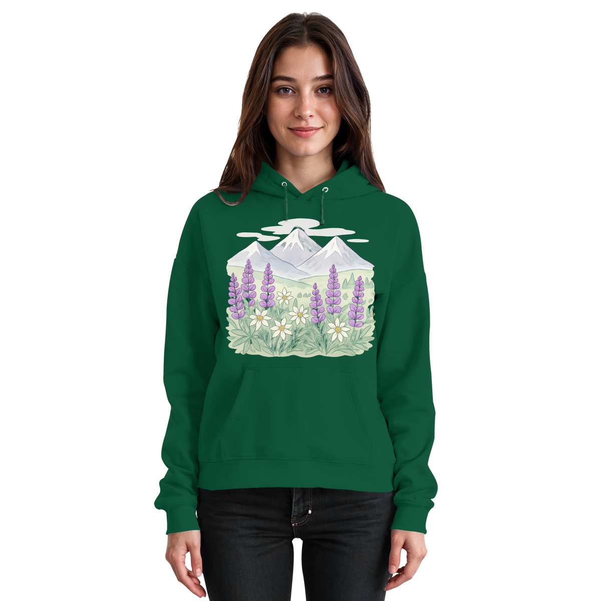Alpine Bloom Hoodie