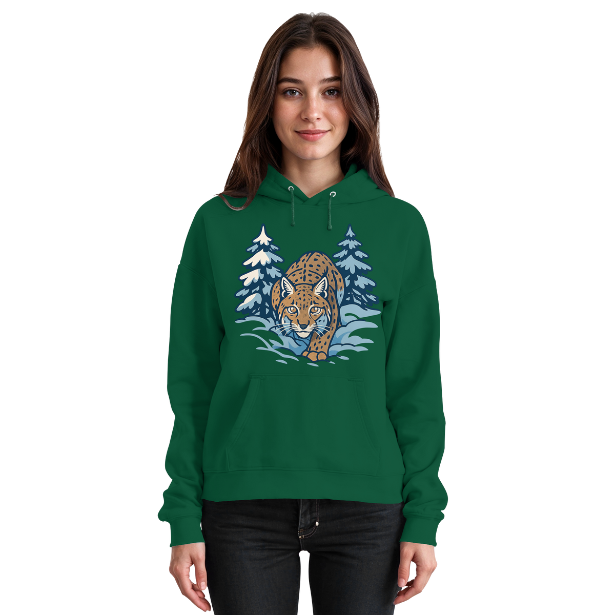 Snow Lynx Hoodie