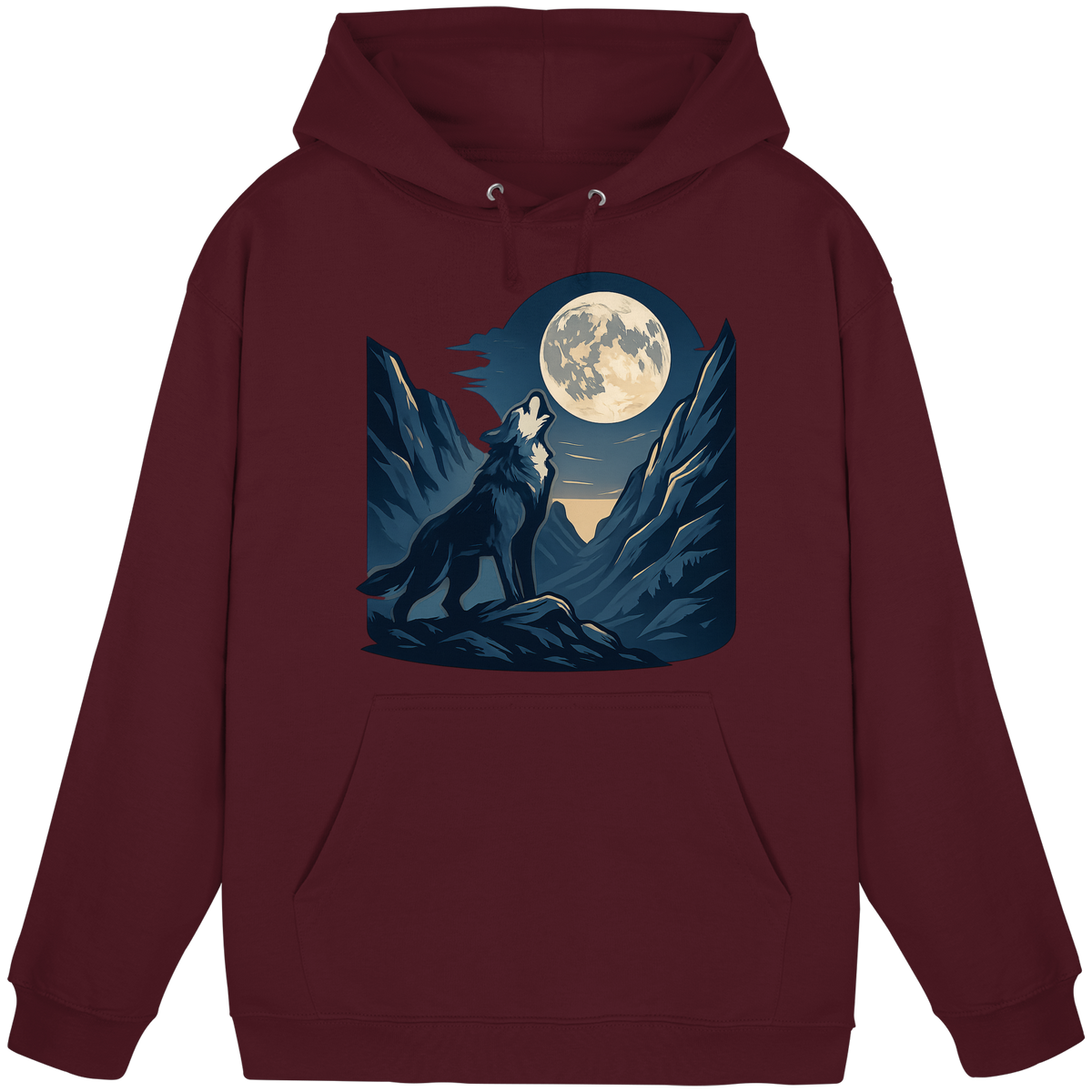 Silver Howl - Basic Unisex Hoodie