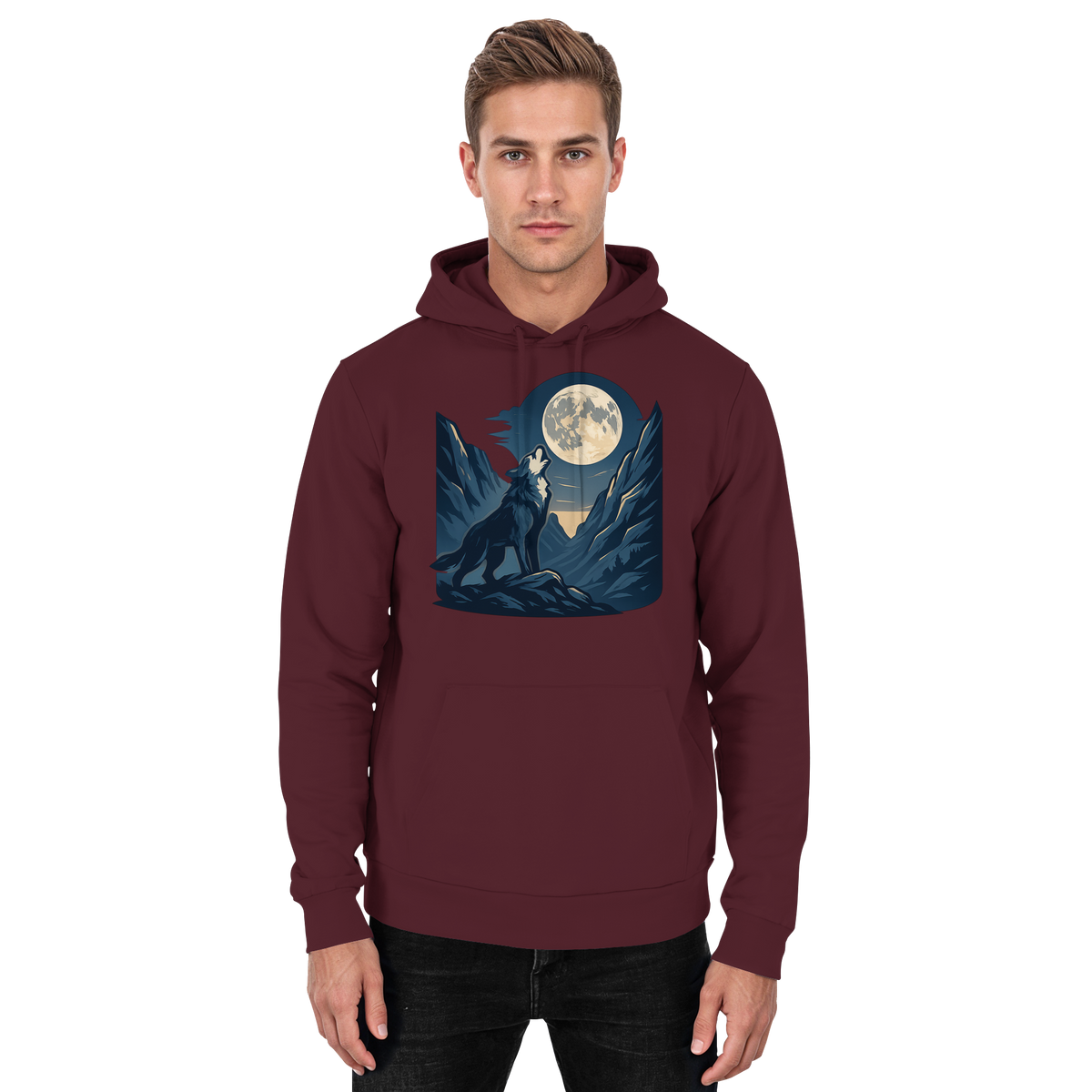 Silver Howl - Basic Unisex Hoodie