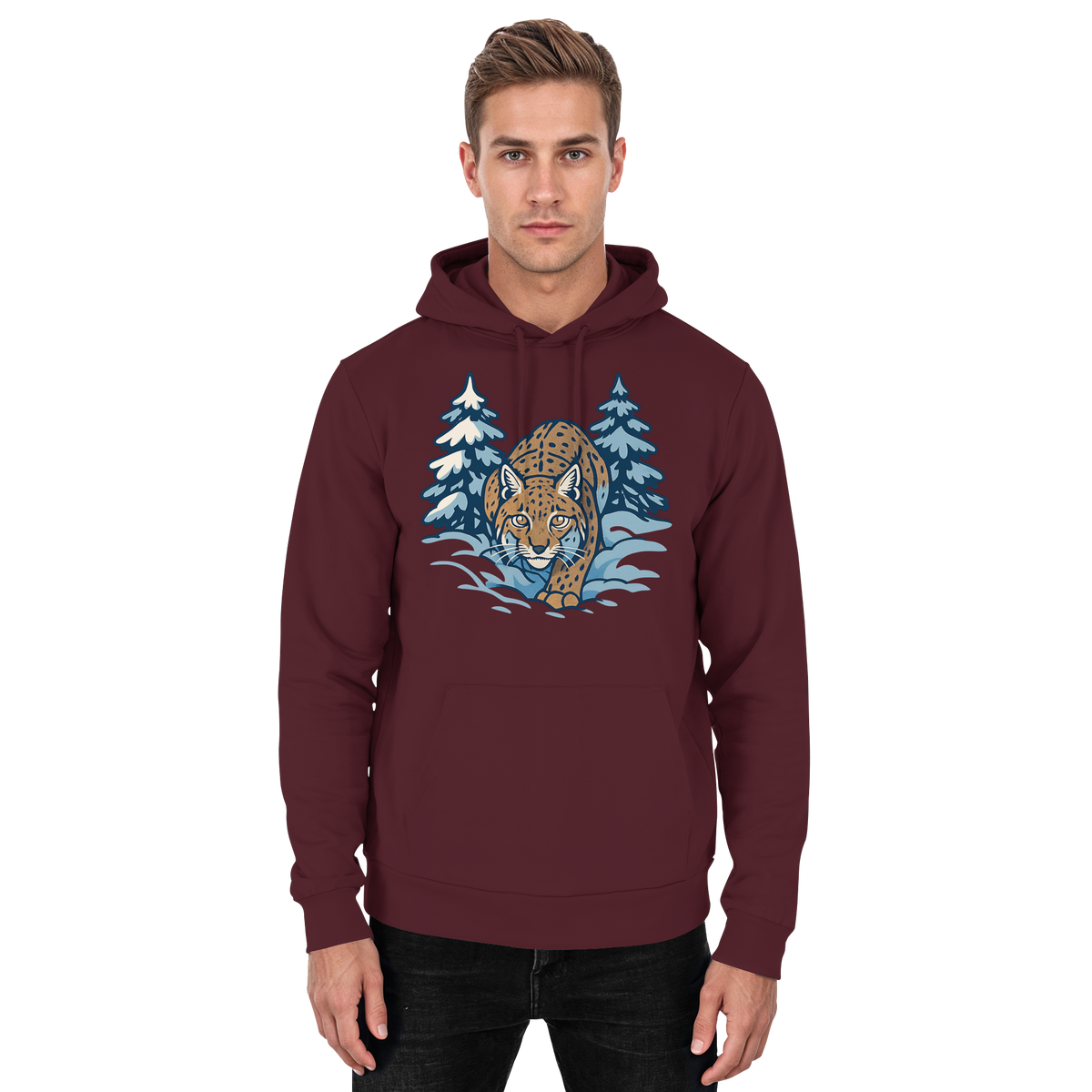 Snow Lynx Hoodie