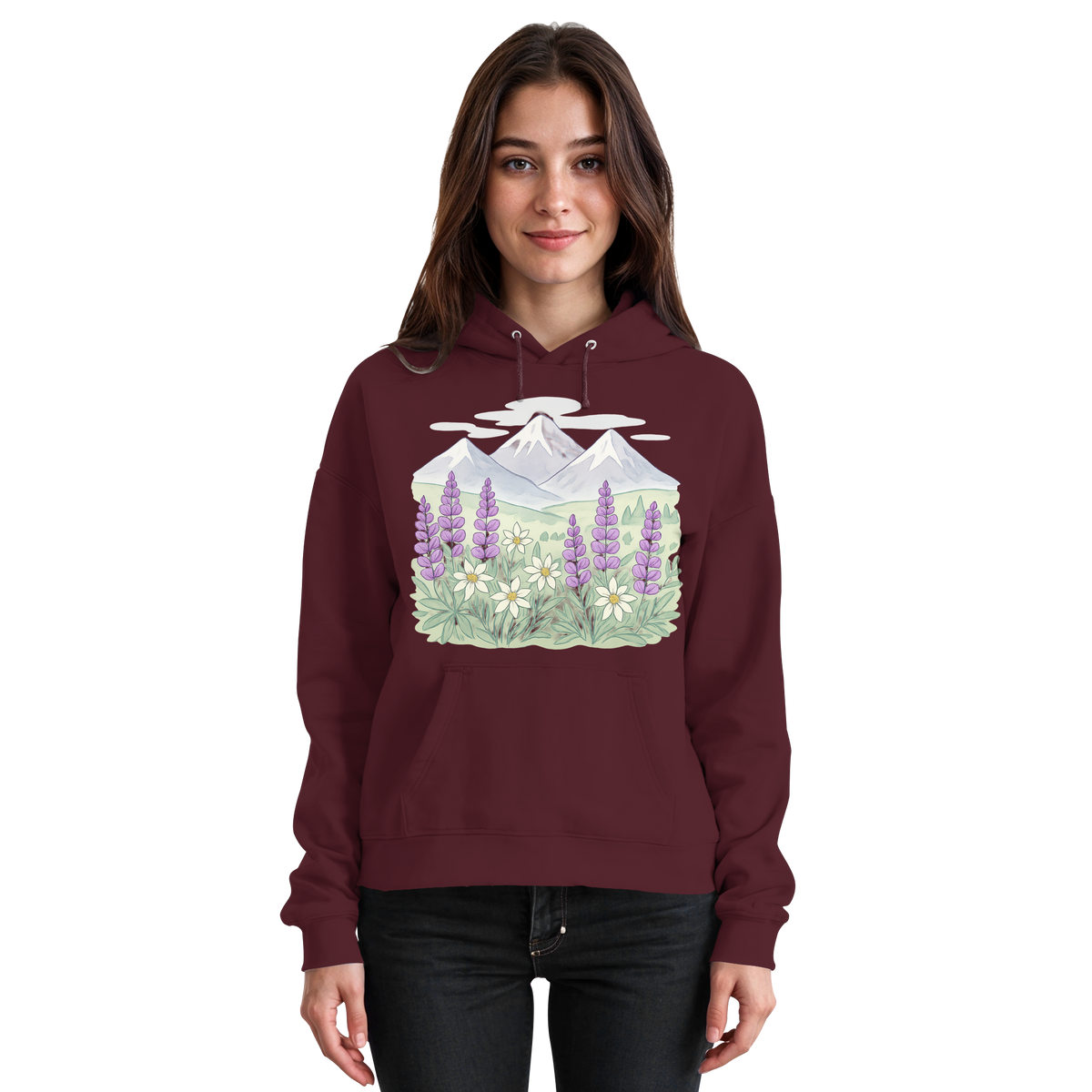 Alpine Bloom Hoodie