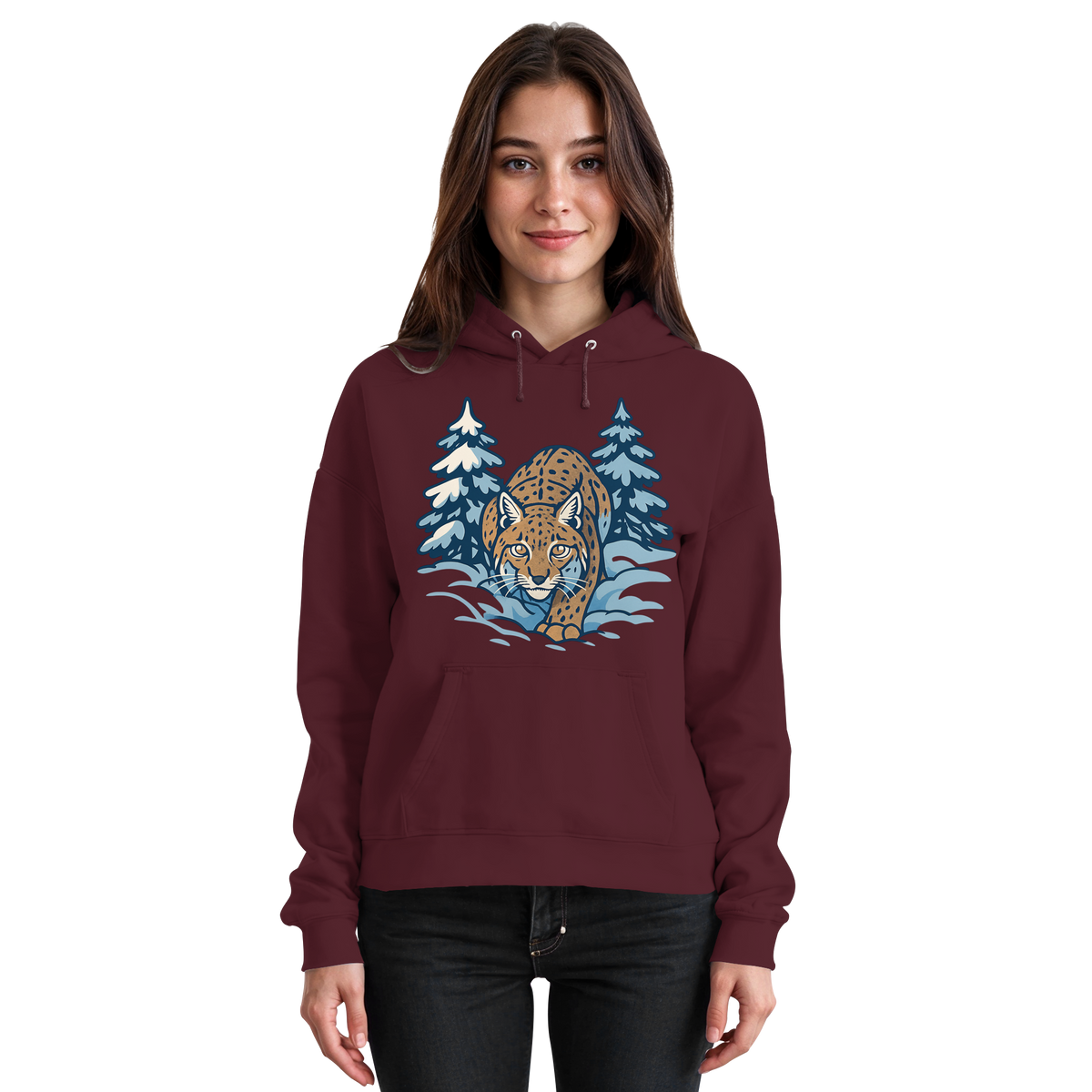 Snow Lynx Hoodie