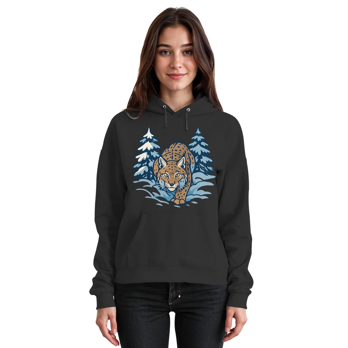 Snow Lynx Hoodie
