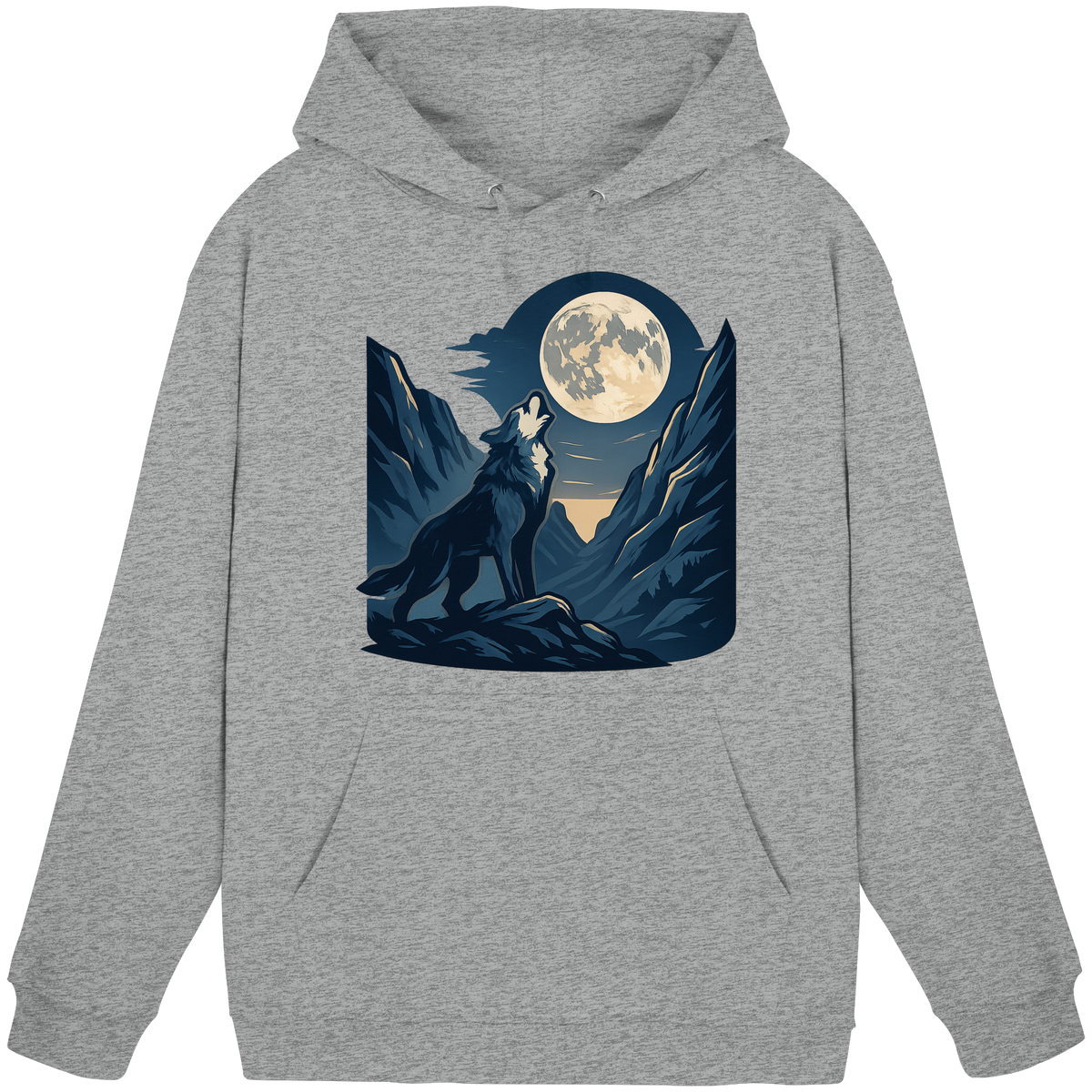 Silver Howl - Basic Unisex Hoodie