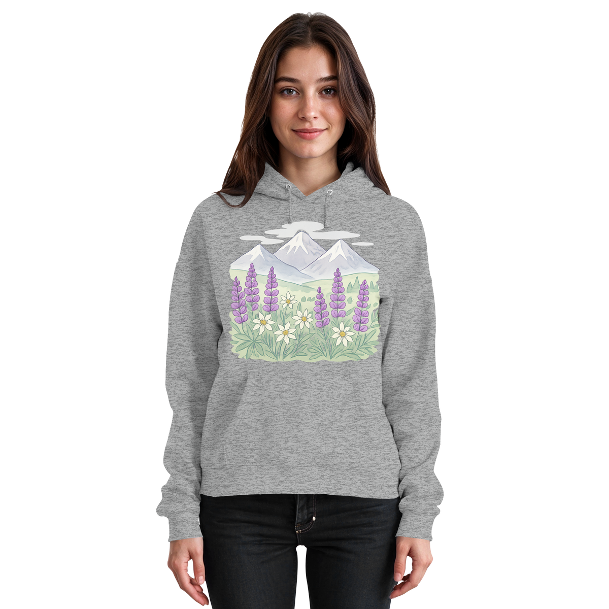 Alpine Bloom Hoodie