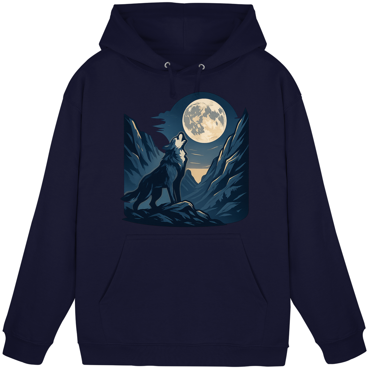 Silver Howl - Basic Unisex Hoodie