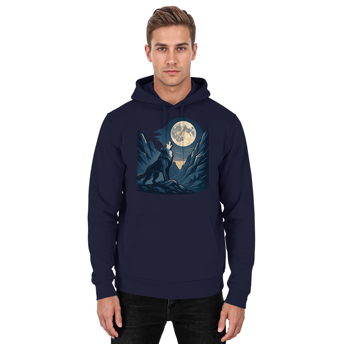 Silver Howl - Basic Unisex Hoodie