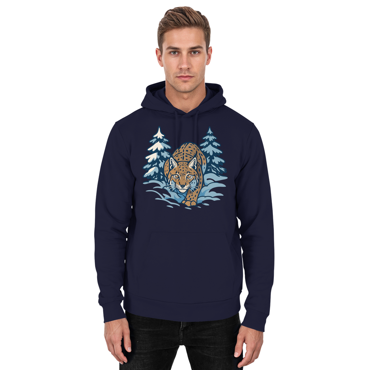 Snow Lynx Hoodie