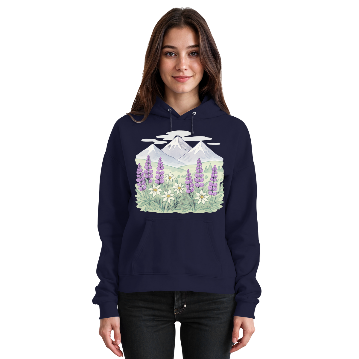 Alpine Bloom Hoodie