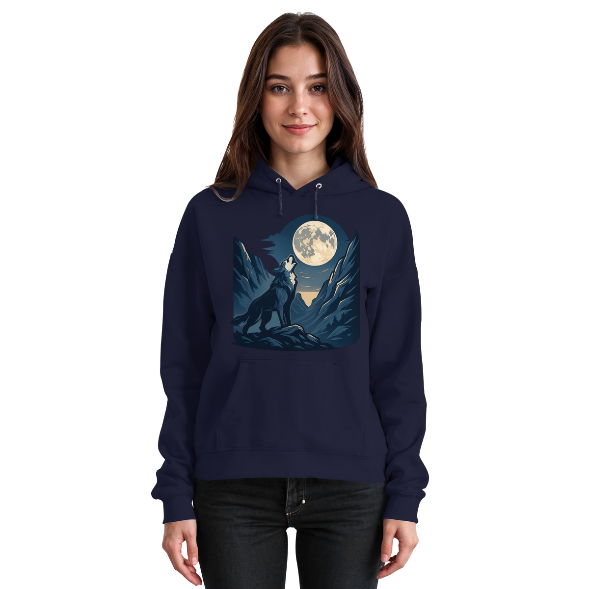 Silver Howl - Basic Unisex Hoodie