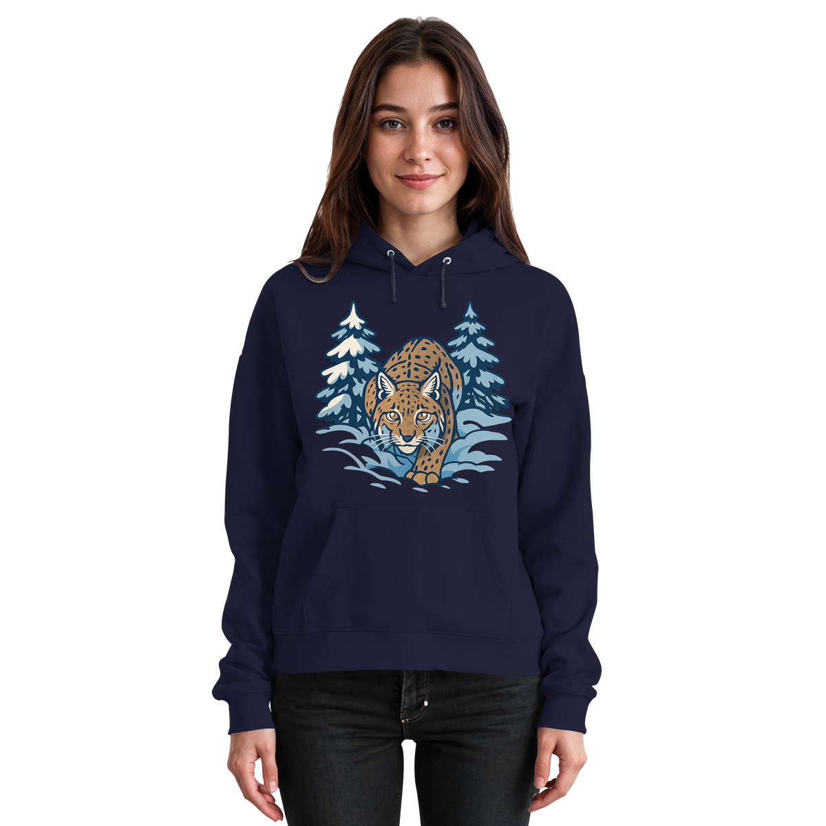 Snow Lynx Hoodie