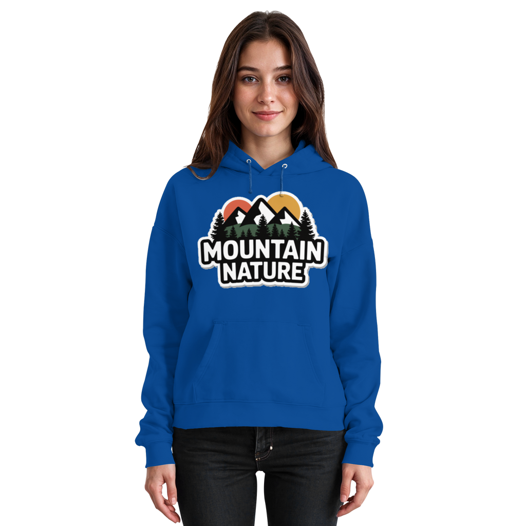 Mountain nature - Basic Unisex Hoodie - Arvenzo