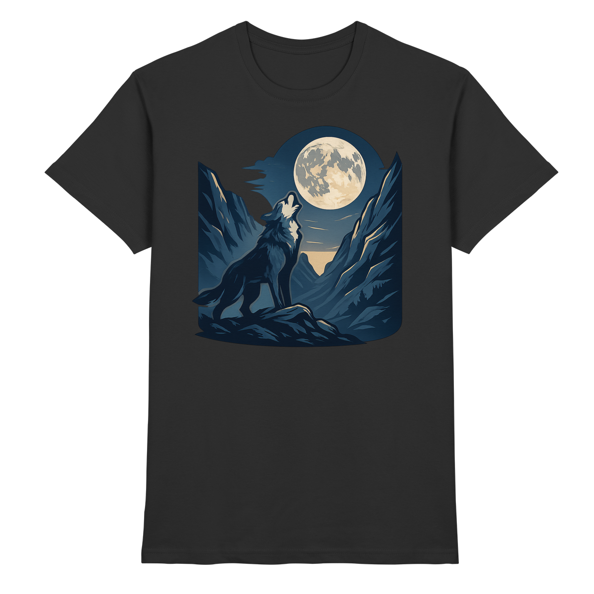 Silver Howl - Premium Shirt