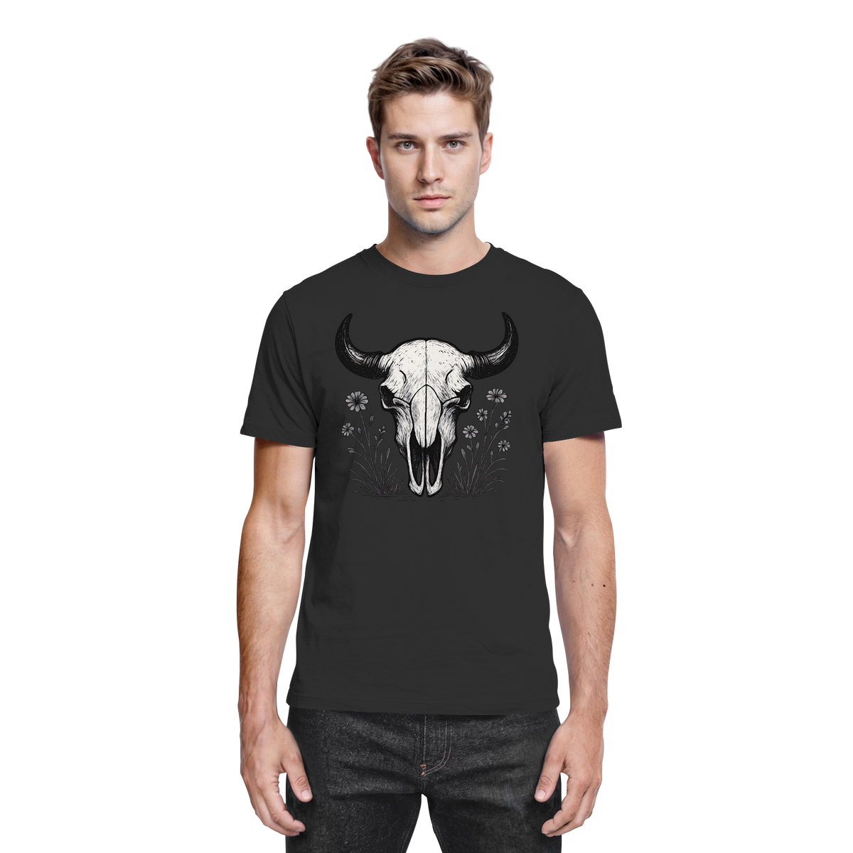 Bison Skull Shirt
