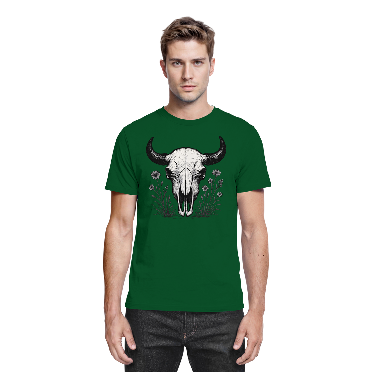 Bison Skull Shirt