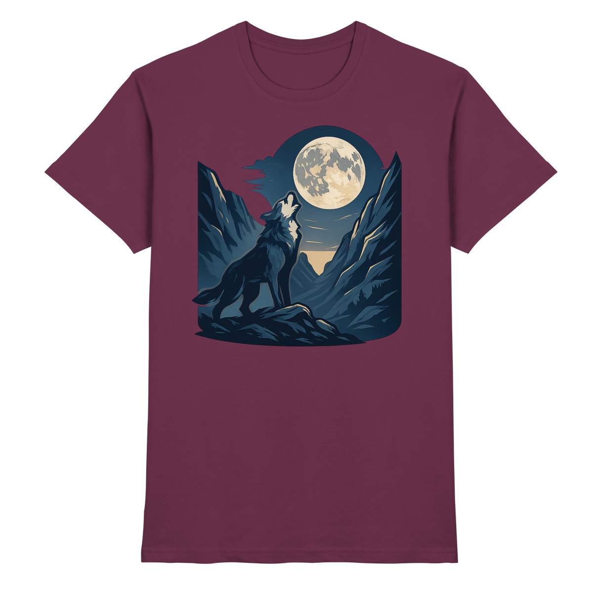 Silver Howl - Premium Shirt