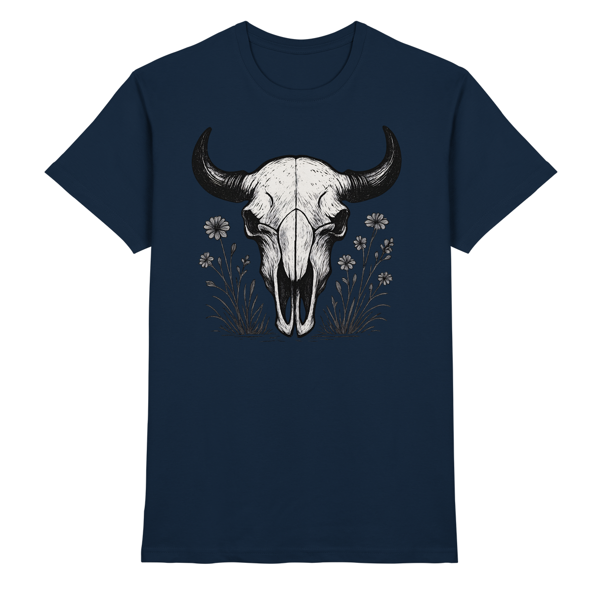 Bison Skull Shirt