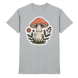 Unisex Still Roots Arvenzo shirt in Pacific Grey with a front view, high-quality casual wear with a minimalist design.