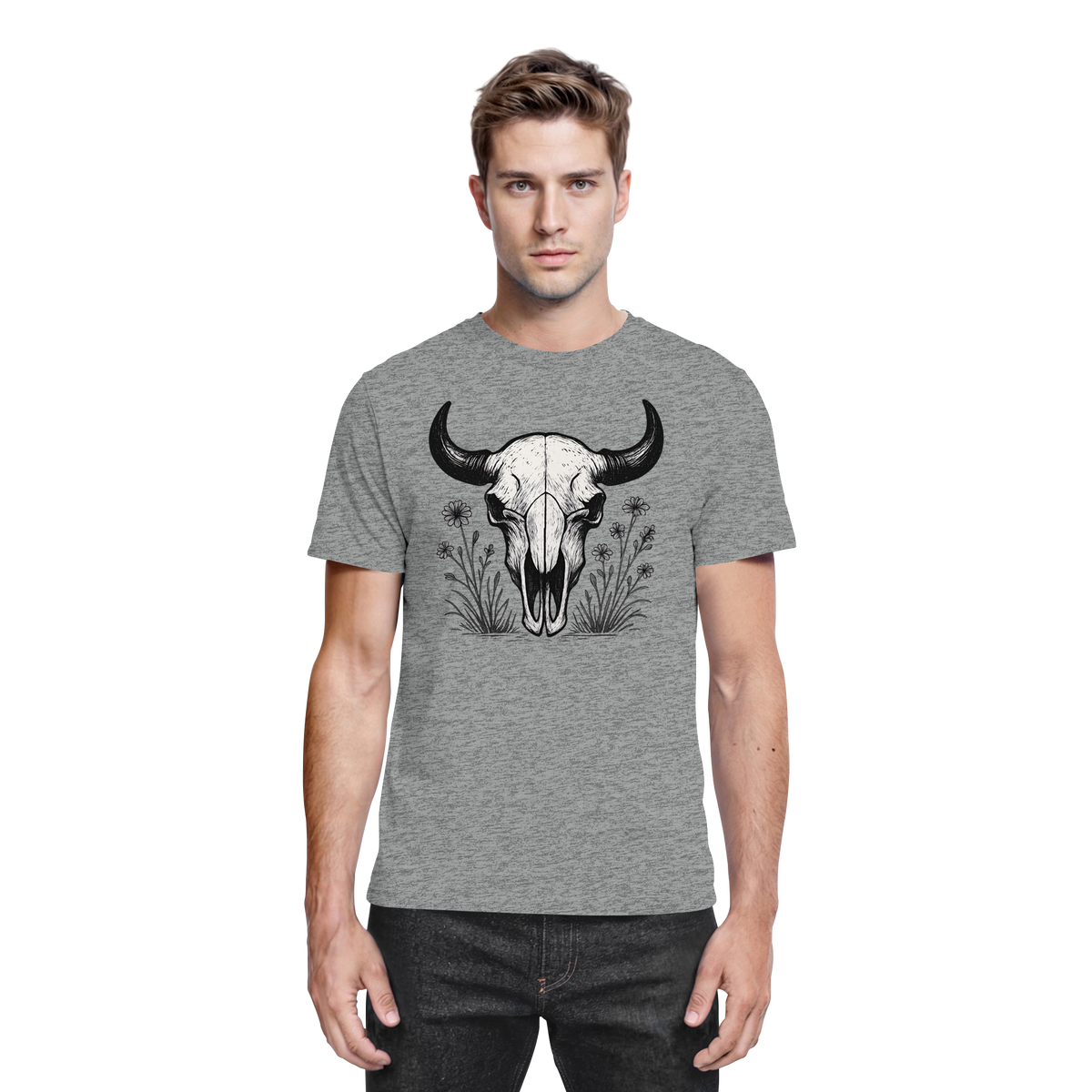 Bison Skull Shirt