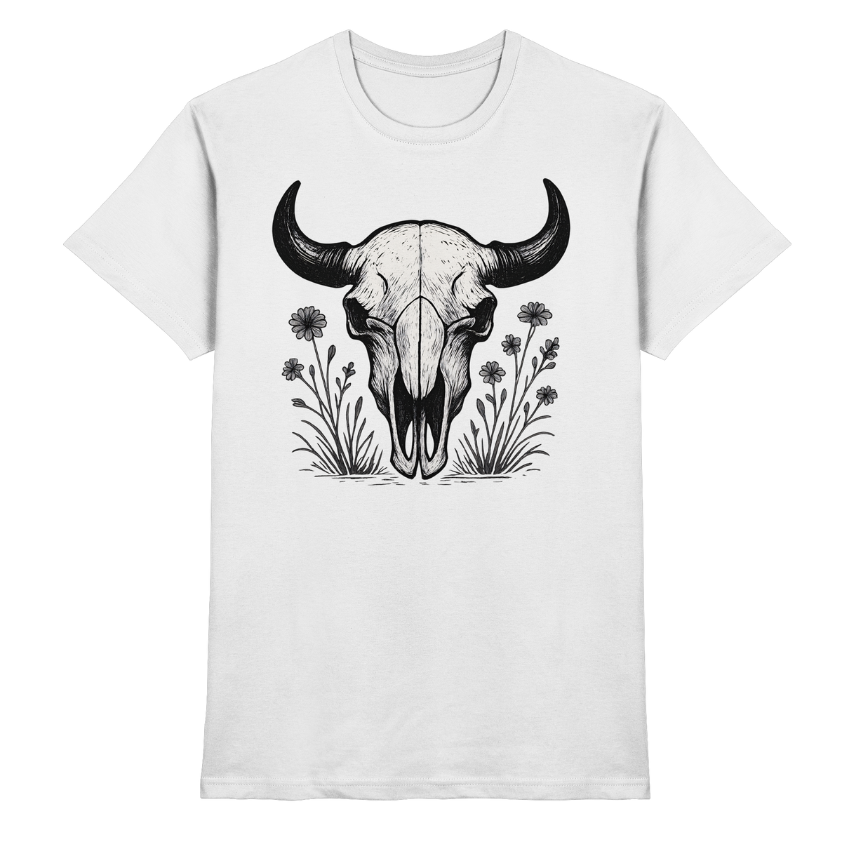 Bison Skull Shirt