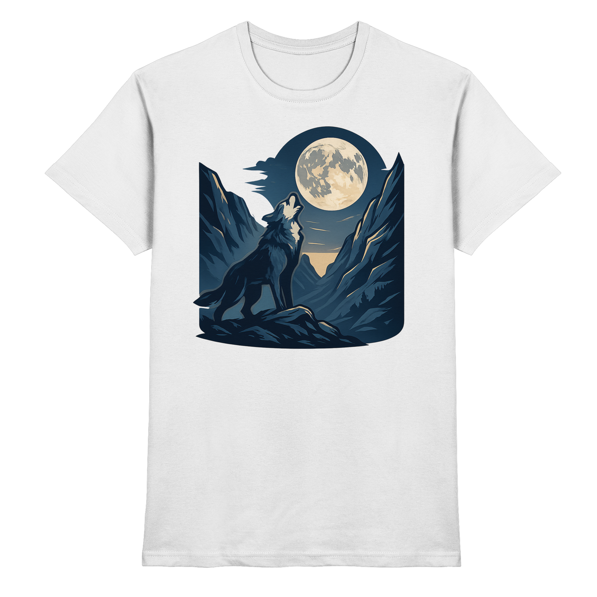 Silver Howl - Premium Shirt